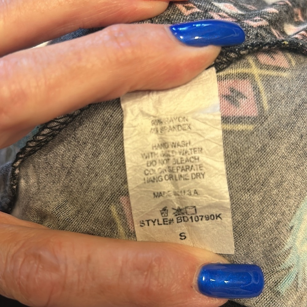 Banana Lemon Aztec Style Dress - Picture 8 of 8